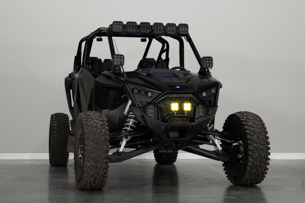 Diode Dynamics SS3 LED Bumper 1.25 Inch Roll Bar Kit Pro White SAE Fog (pair)