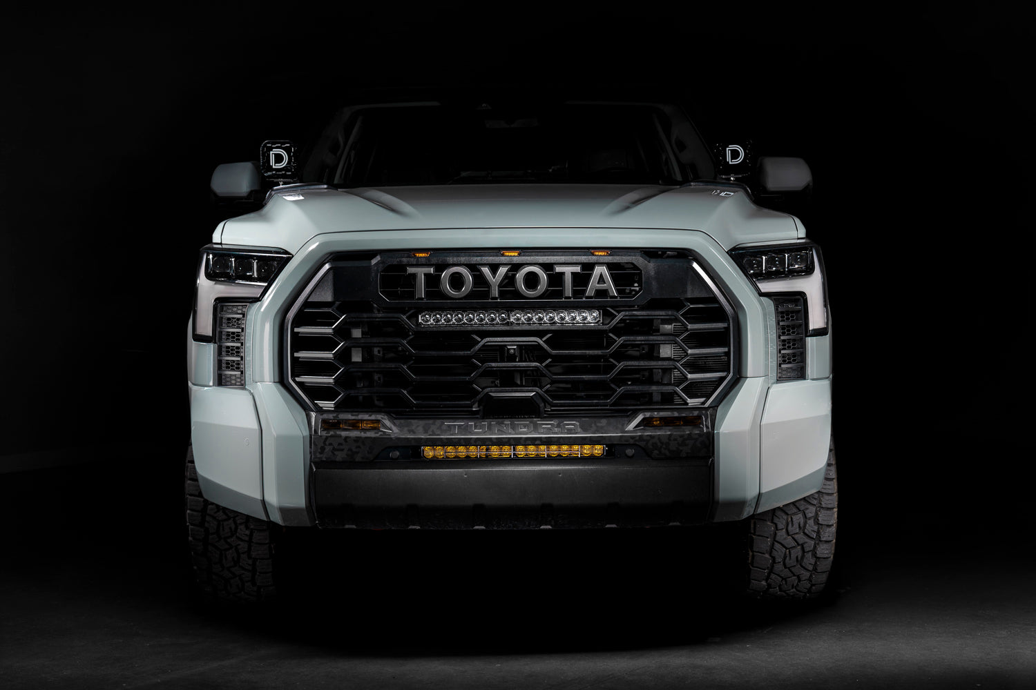Diode Dynamics Tundra 2022 Pro Grille SS20 Sport LED Kit Yellow Combo
