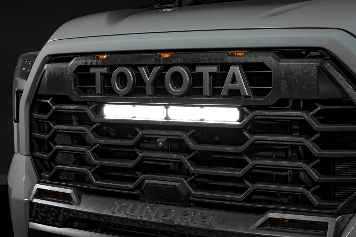 Diode Dynamics Tundra 2022 Pro Grille SS20 Pro LED Kit Yellow Driving