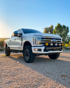 Foutz Motorsports Front Light Mount Kit (Stock Bumper) 2017-2026 Ford F-250 Super Duty
