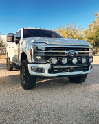 Foutz Motorsports Front Light Mount Kit (Stock Bumper) 2017-2026 Ford F-250 Super Duty