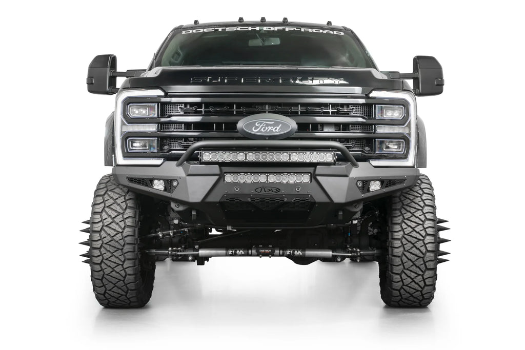 2023+ Ford Super Duty Honeybadger Front Bumper with Top Hoop