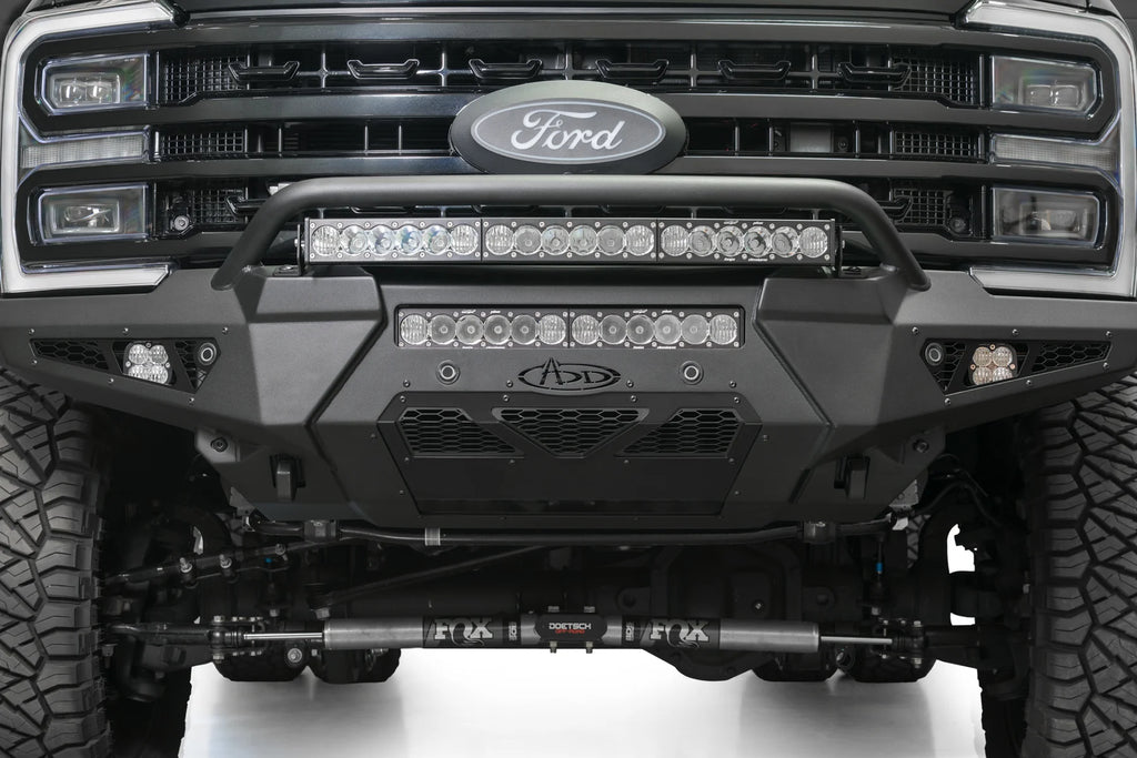 2023+ Ford Super Duty Honeybadger Front Bumper with Top Hoop