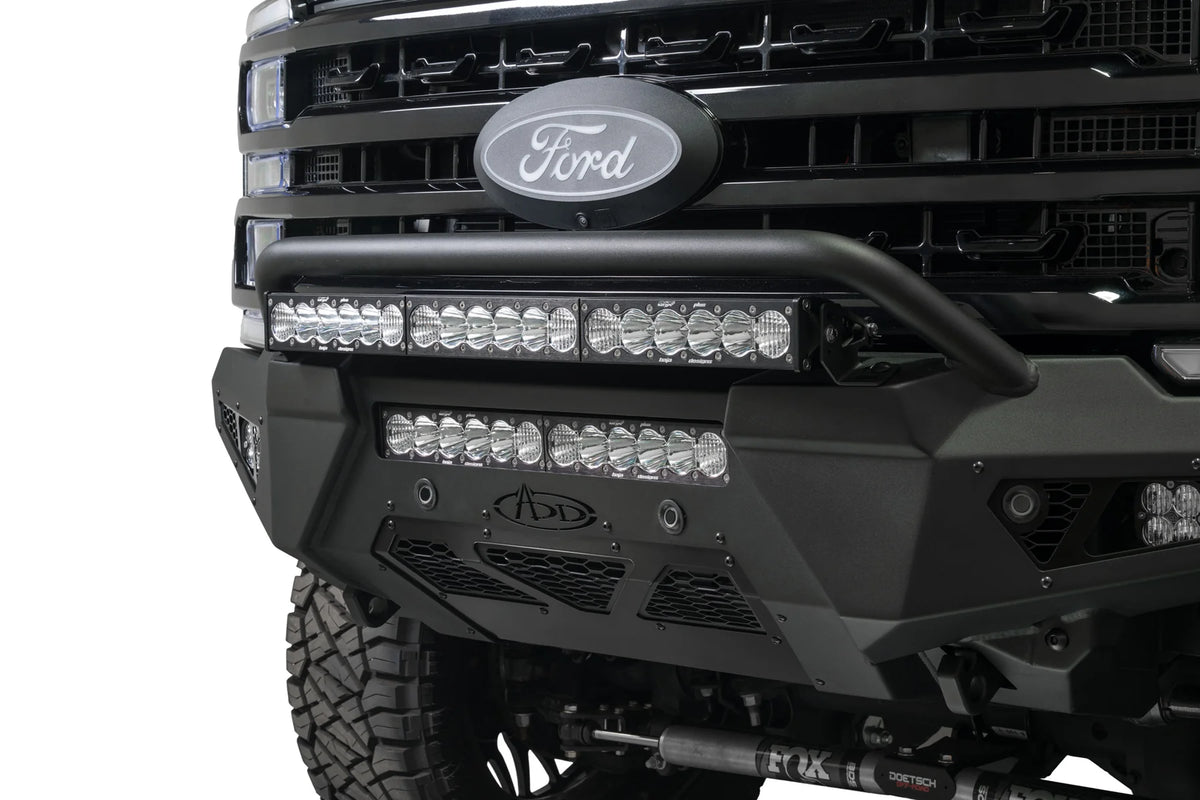2023+ Ford Super Duty Honeybadger Front Bumper with Top Hoop