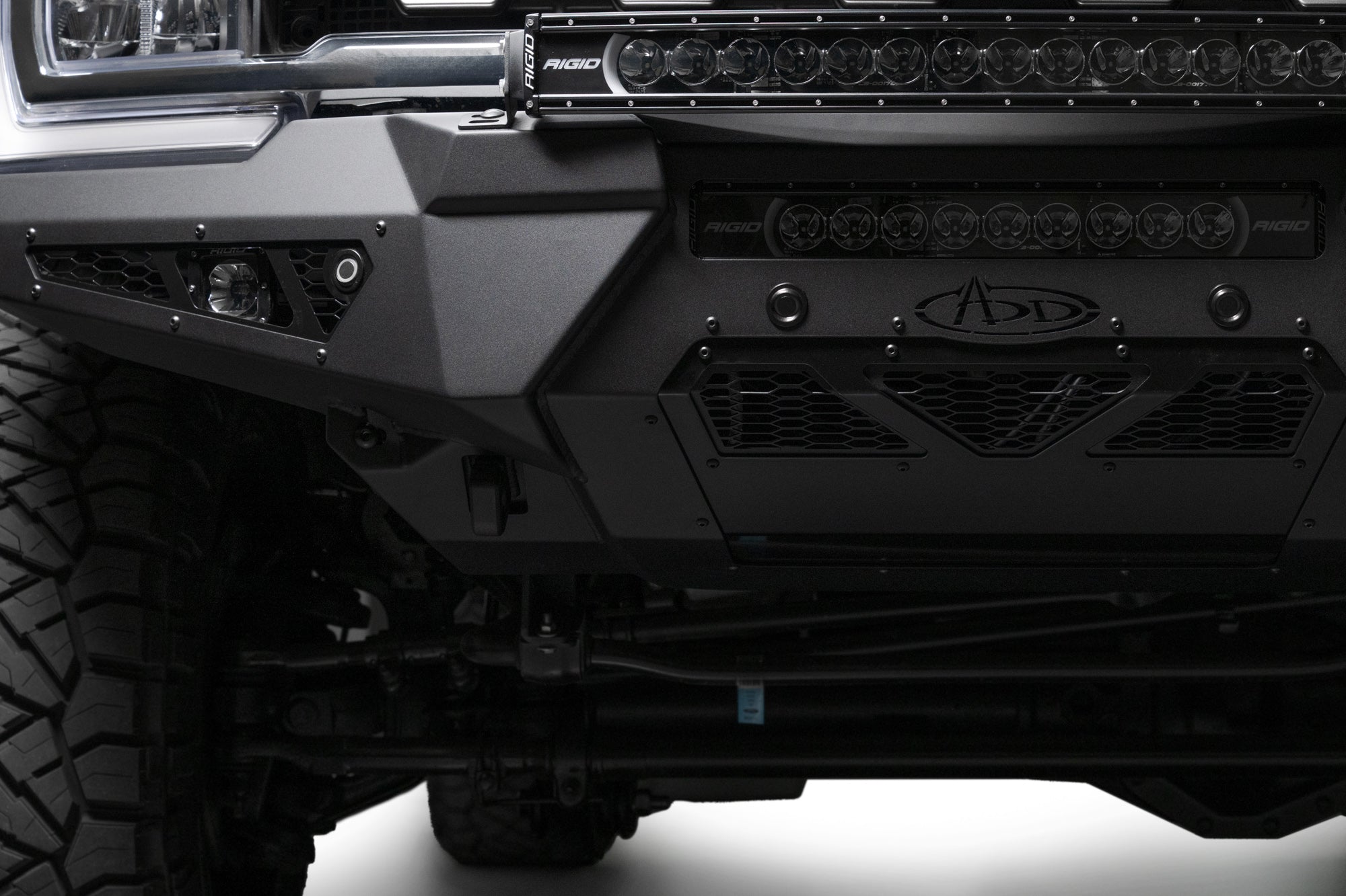 2023-2025 Ford F-250/F-350 Super Duty Honeybadger Front Bumper - Apollo Off-Road