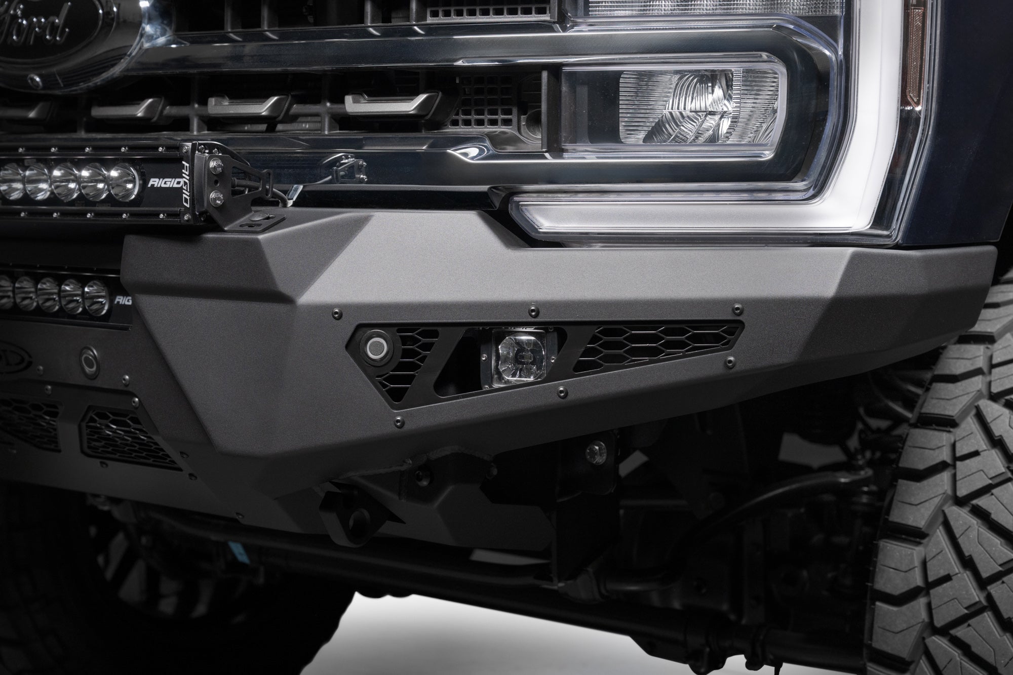 2023-2025 Ford F-250/F-350 Super Duty Honeybadger Front Bumper - Apollo Off-Road