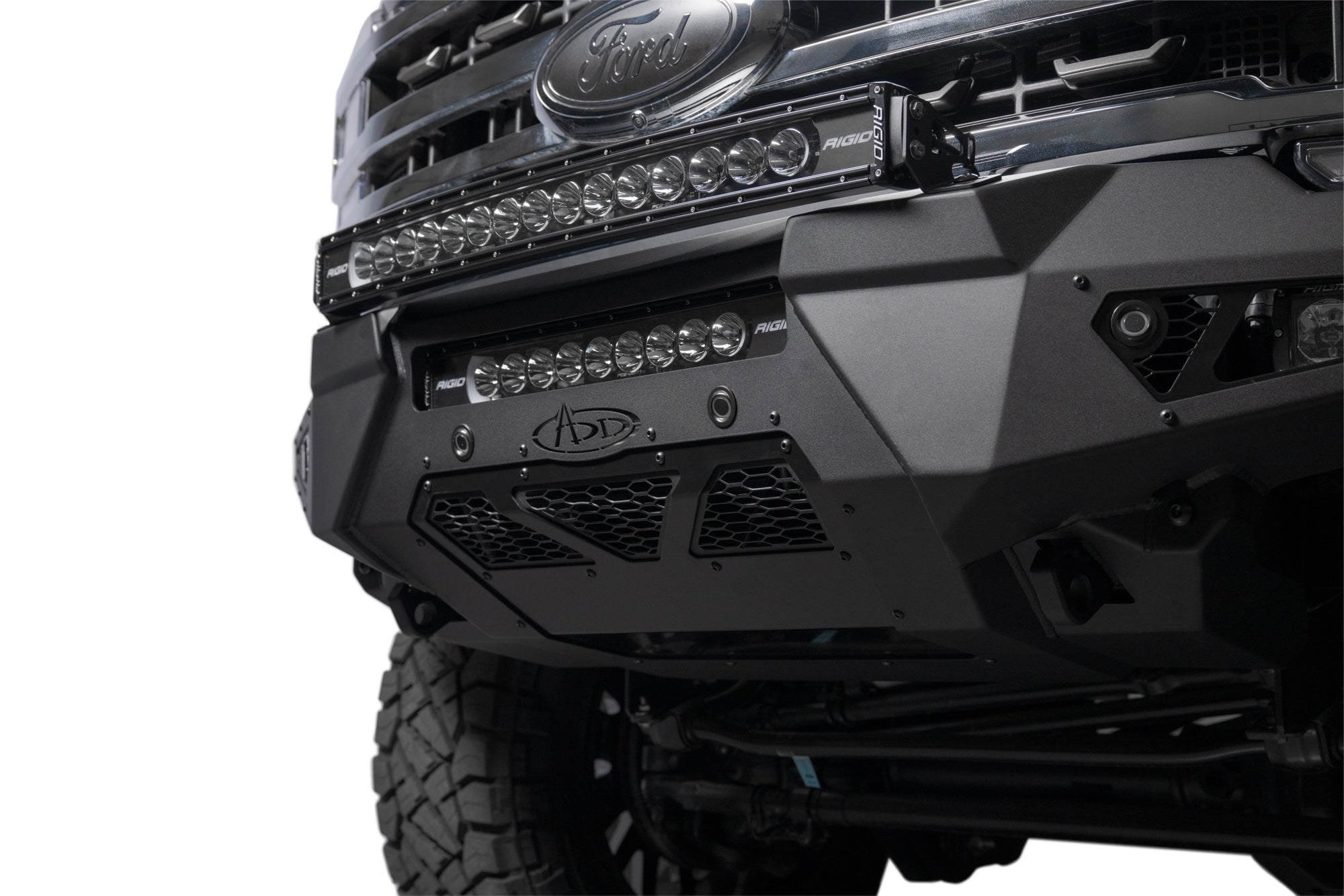 2023-2025 Ford F-250/F-350 Super Duty Honeybadger Front Bumper - Apollo Off-Road