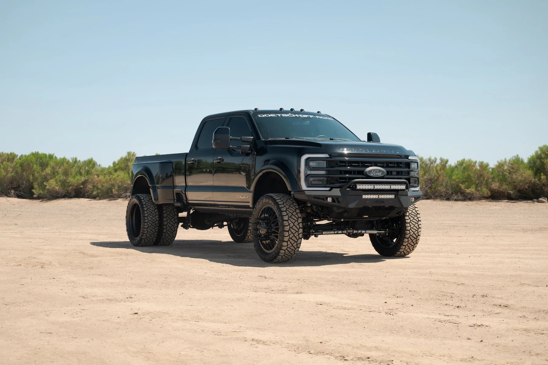 2023+ Ford Super Duty Honeybadger Front Bumper with Top Hoop