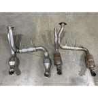 2023+ Ford 5.2L Raptor R Alpha Catted Downpipes / Crossovers - Apollo Off-Road