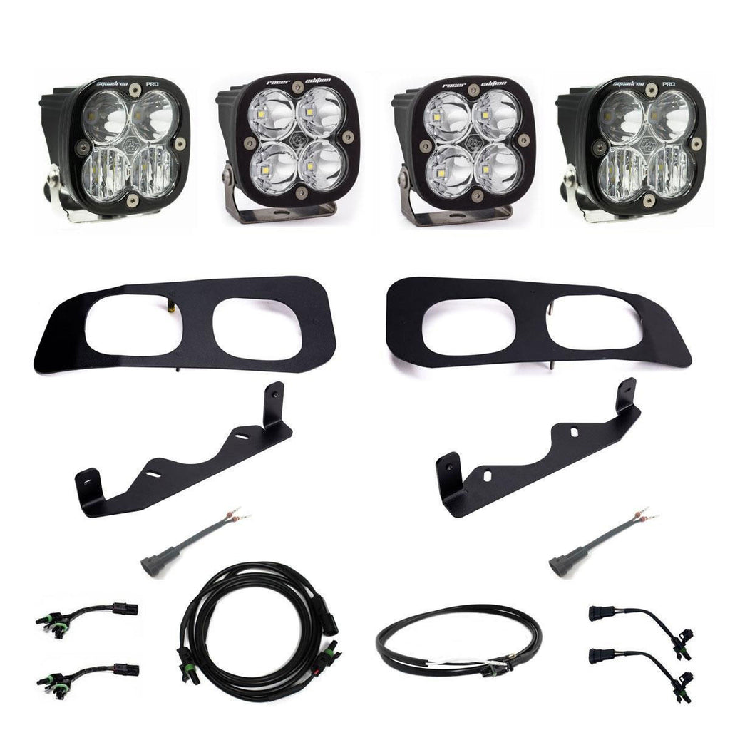 2023+ Ford F-250 / F-350 Super Duty Squadron Racer/Squadron Pro "Unlimited" Dual Fog Pocket Light Kit - Apollo Off-Road