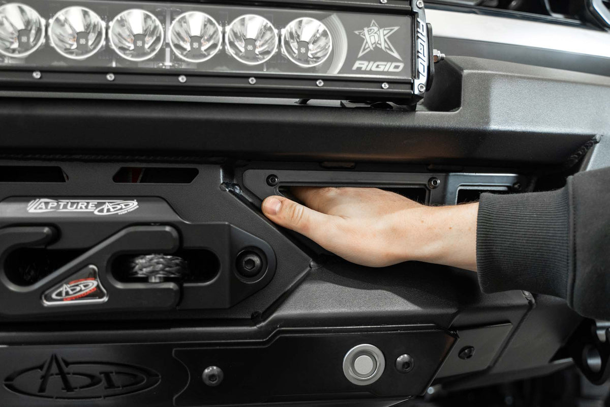 2023+ Ford F-250/F-350 Phantom Winch Front Bumper - Apollo Off-Road