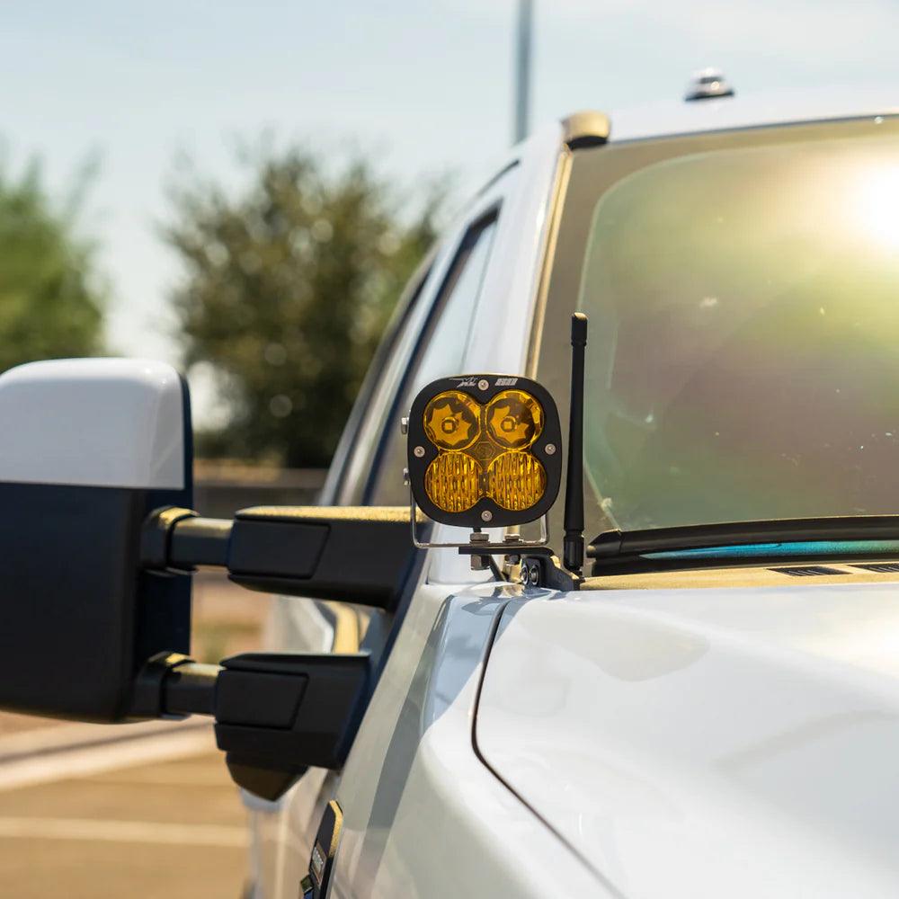 2023+ Ford Super Duty A-Pillar Light Mounts - Apollo Off-Road