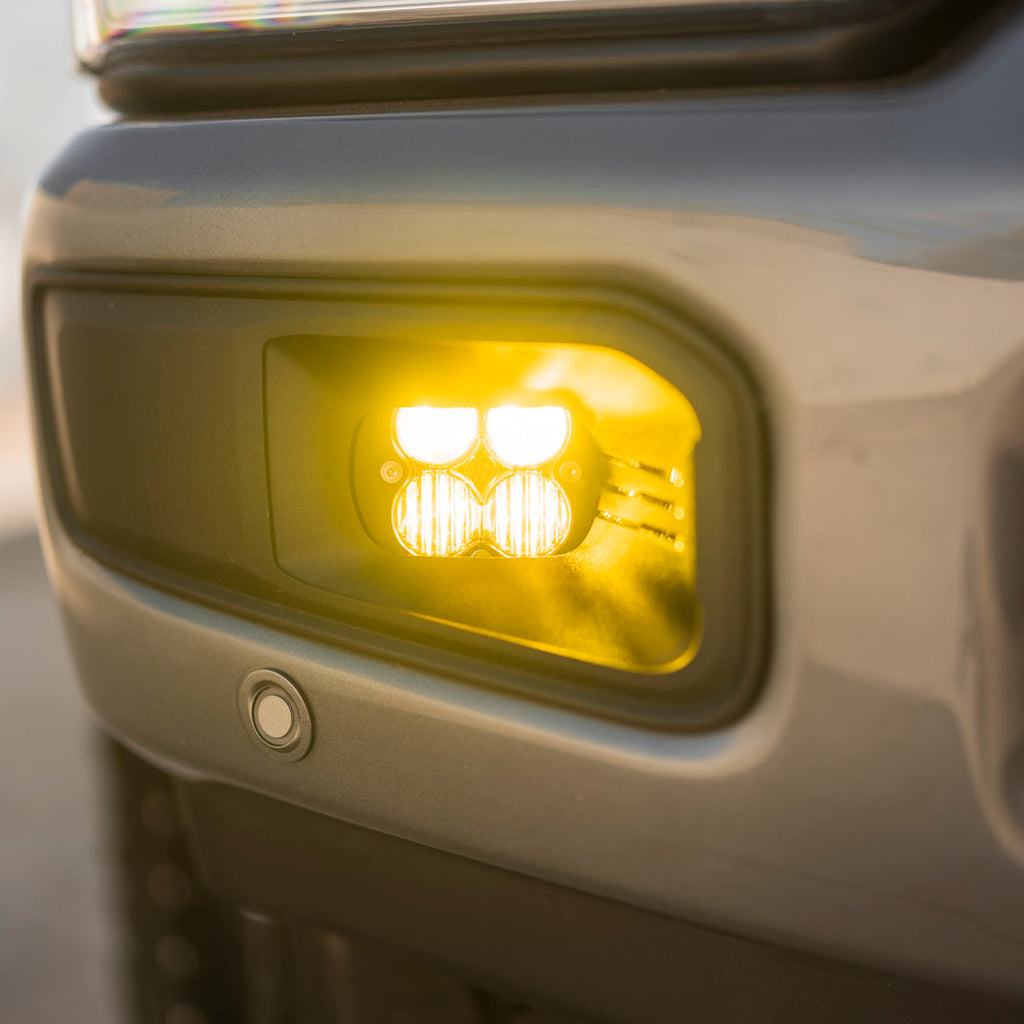 2023+ Ford Super Duty Baja Designs Squadron Fog Light Kit - Apollo Off-Road