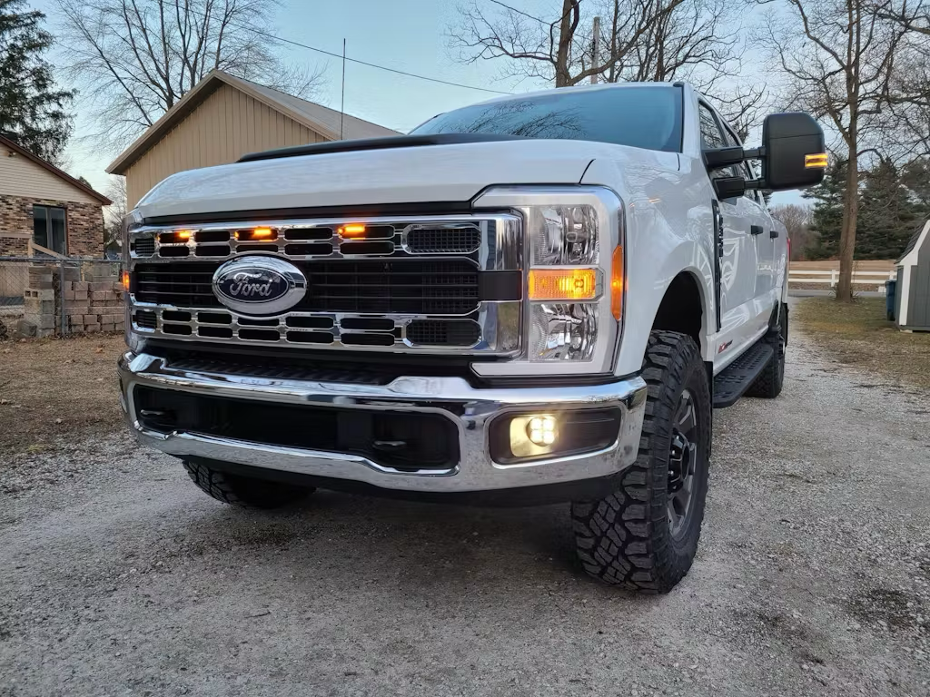 2023+ Ford Super Duty Baja Designs Squadron Fog Light Kit - Apollo Off-Road