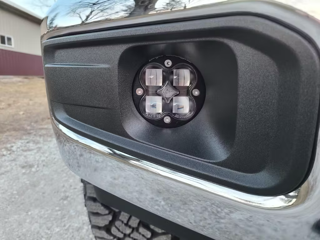2023+ Ford Super Duty Baja Designs Squadron Fog Light Kit - Apollo Off-Road