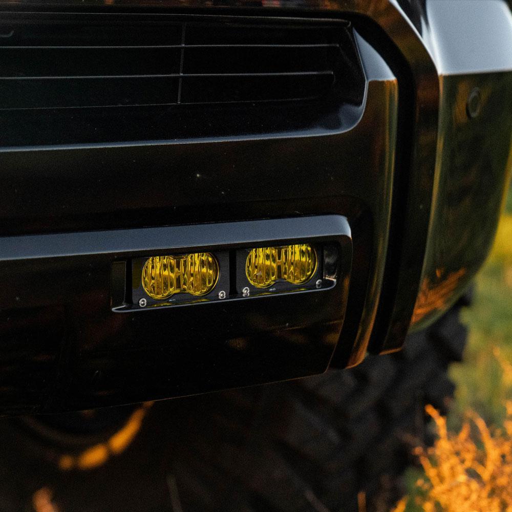 2023+ Toyota Sequoia S2 Sport Fog Pocket Kit (Wide Cornering; Baja Amber) - Apollo Off-Road