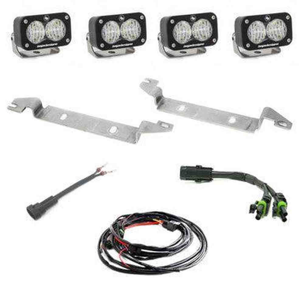 2023+ Toyota Sequoia S2 Sport OEM Fog Light Replacement Kit (Wide Cornering; Clear) - Apollo Off-Road