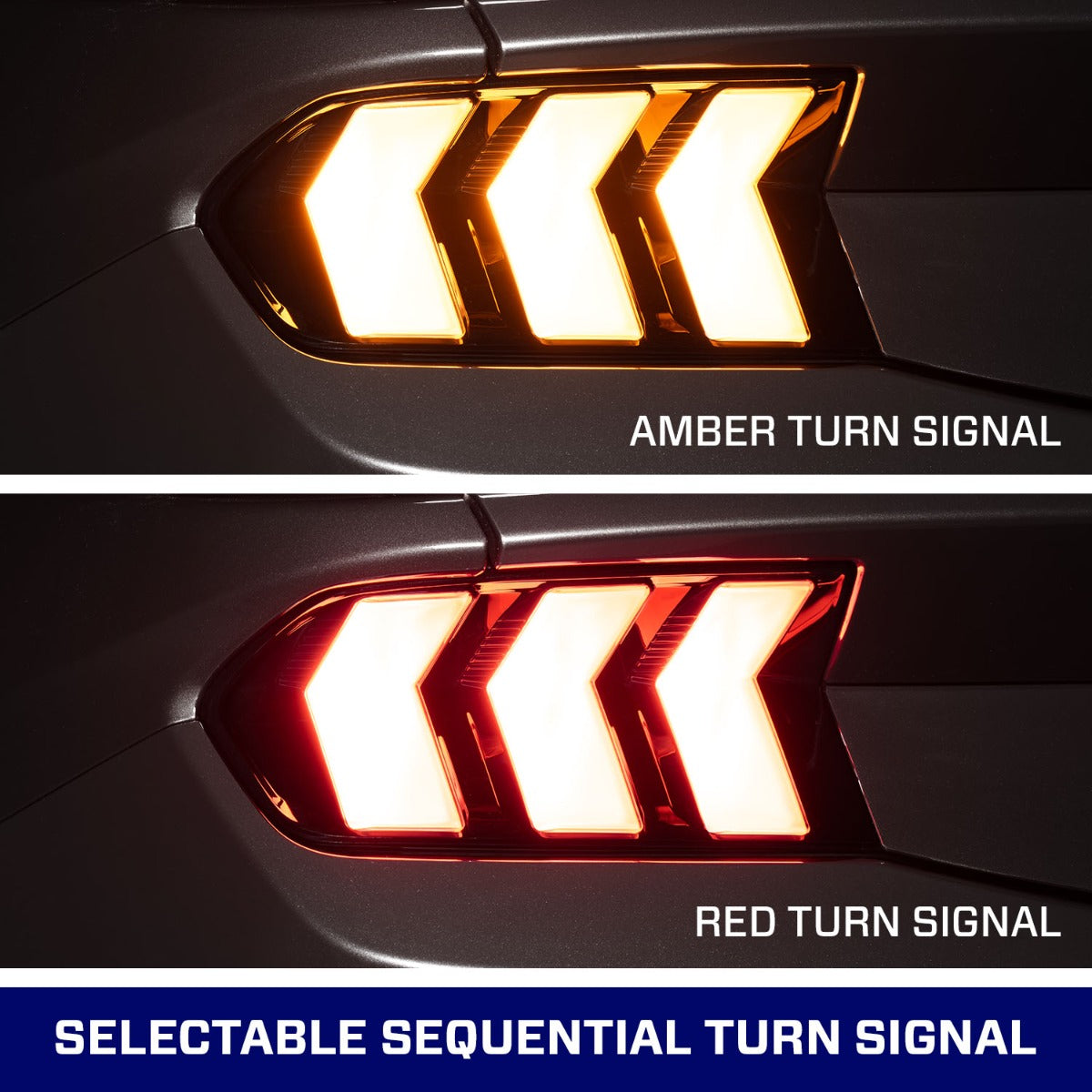 2024-2025 Ford Mustang Sequential LED Tail Lights - Apollo Off-Road