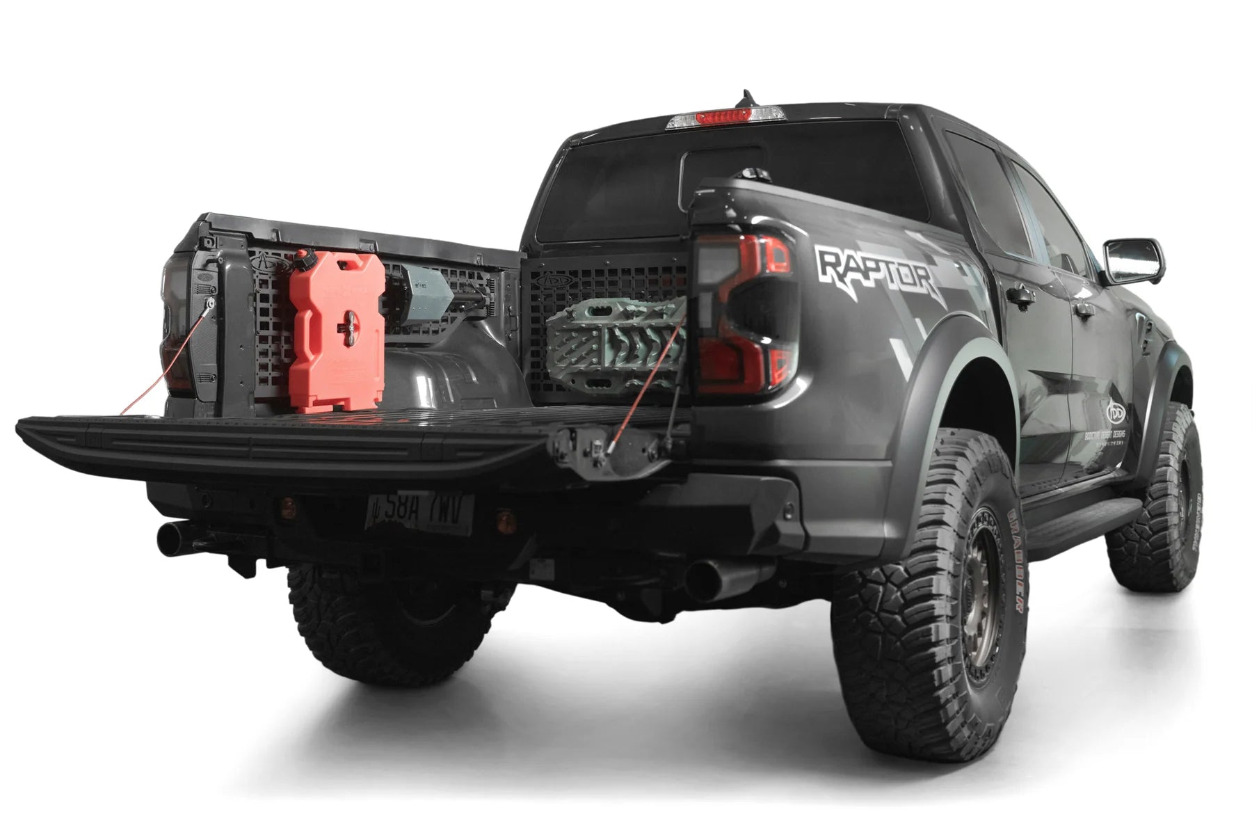 2024-2025 Ford Ranger Raptor Bed Side Molle Panels - Apollo Off-Road
