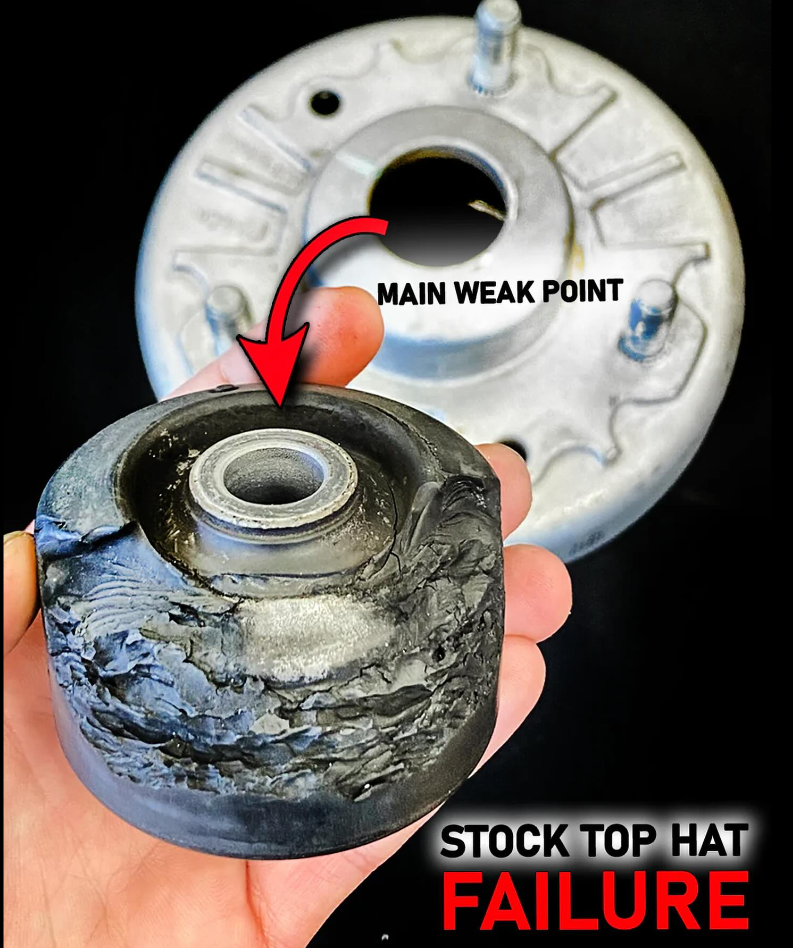 Foutz Motorsports Heavy Duty Billet Top Hat - 2 inch Lift - Phase 2 2021-2023 Ford F-150 Raptor