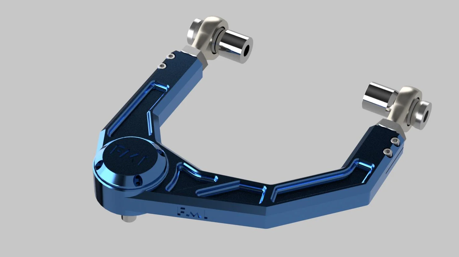 Foutz Motorsports Billet Upper Control Arm Kit - Stock Length 2024-2026 Ford Ranger Raptor