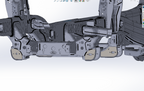 Foutz Motorsports Lower Arm Pivot Gusset kit - with fixed holes - Slot Delete kit 2024-2026 Ford Ranger Raptor