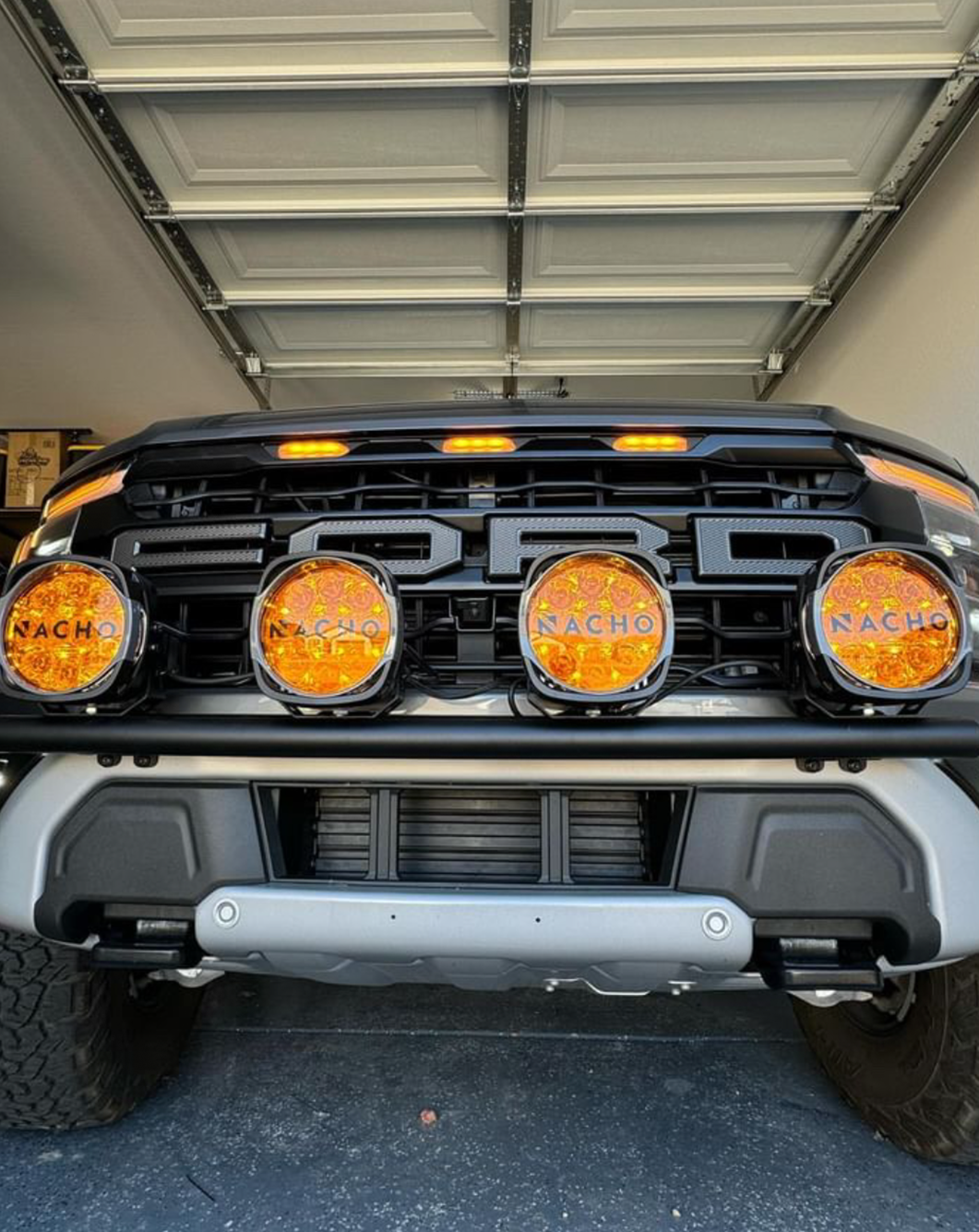 Foutz Motorsports Front Light Mount Kit (modular bumper) - Use Any Light 2024 Ford F-150 Raptor 2024 Ford F-150 Raptor R