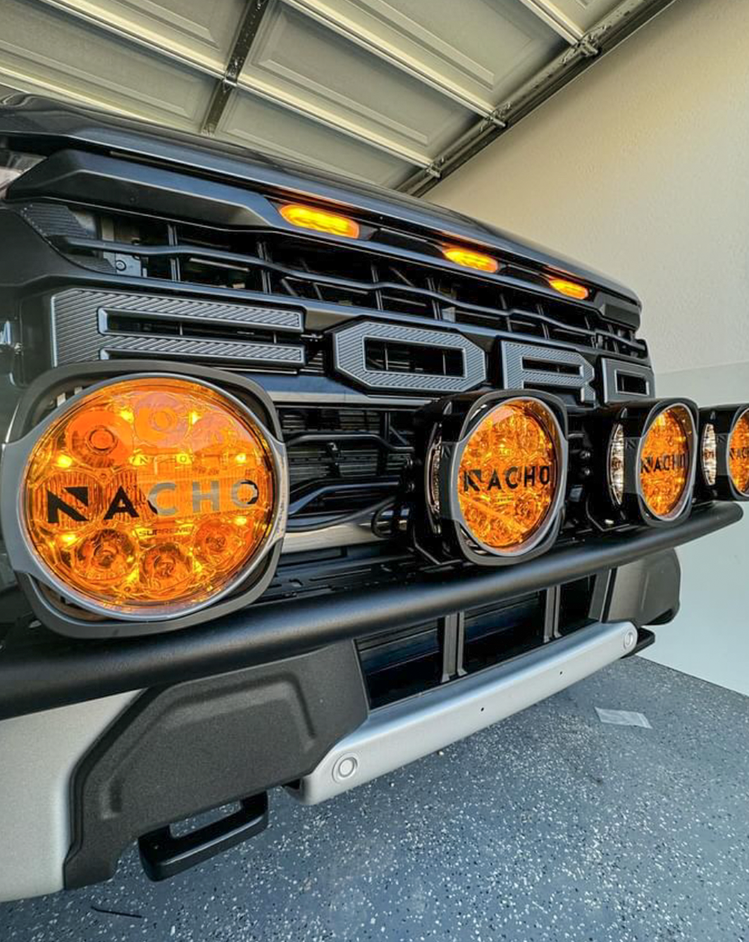 Foutz Motorsports Front Light Mount Kit (modular bumper) - Use Any Light 2024 Ford F-150 Raptor 2024 Ford F-150 Raptor R