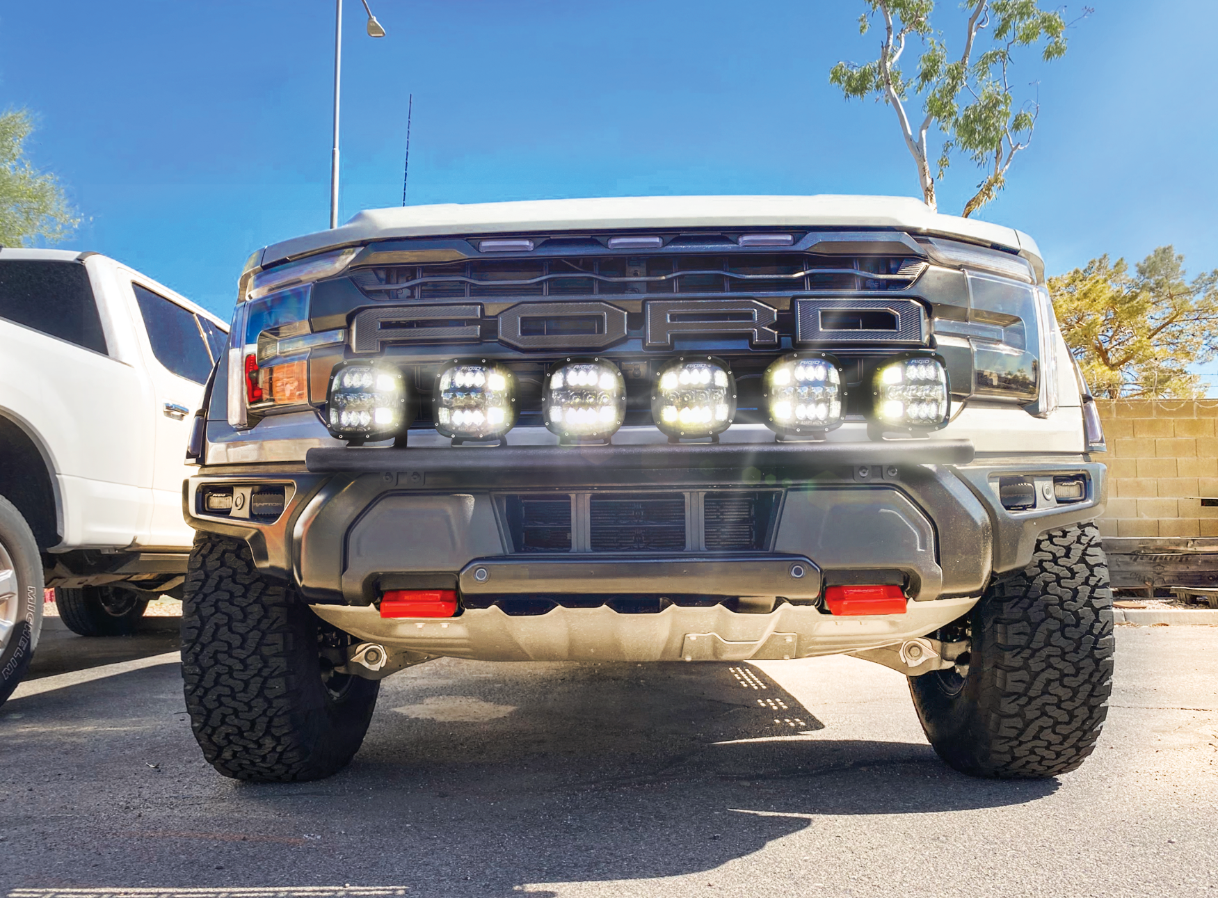 Foutz Motorsports Front Light Mount Kit (modular bumper) - Use Any Light 2024 Ford F-150 Raptor 2024 Ford F-150 Raptor R