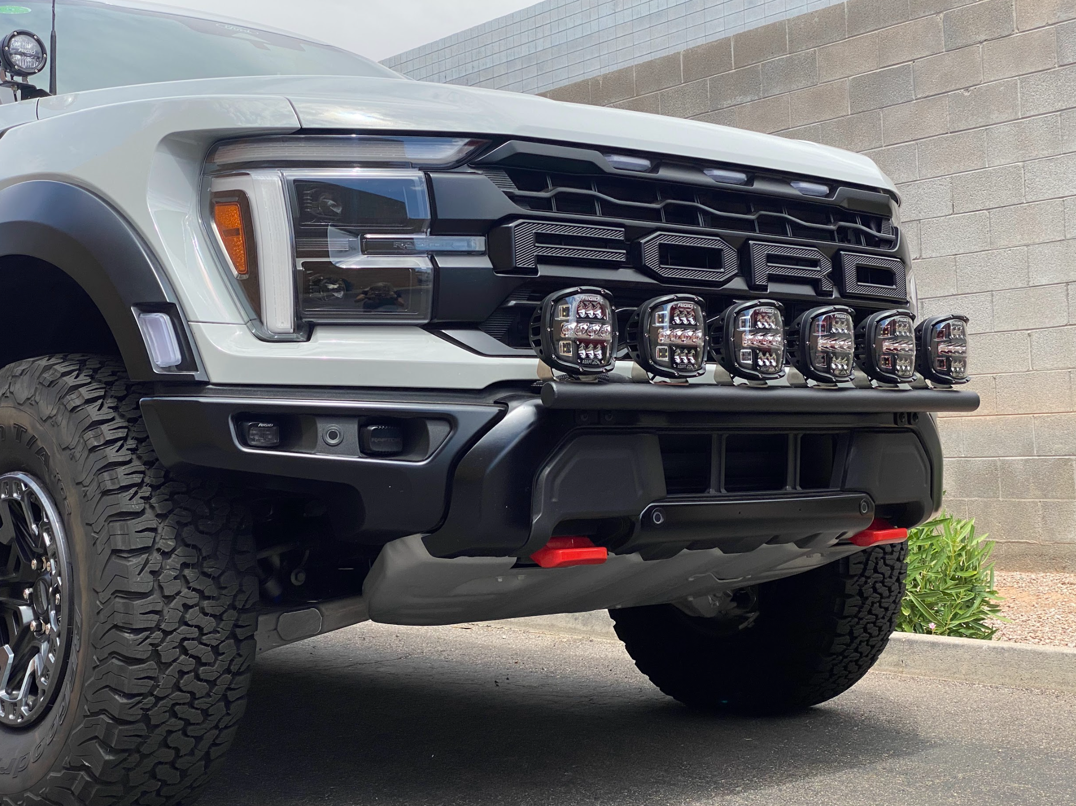 Foutz Motorsports Front Light Mount Kit (modular bumper) - Use Any Light 2024 Ford F-150 Raptor 2024 Ford F-150 Raptor R