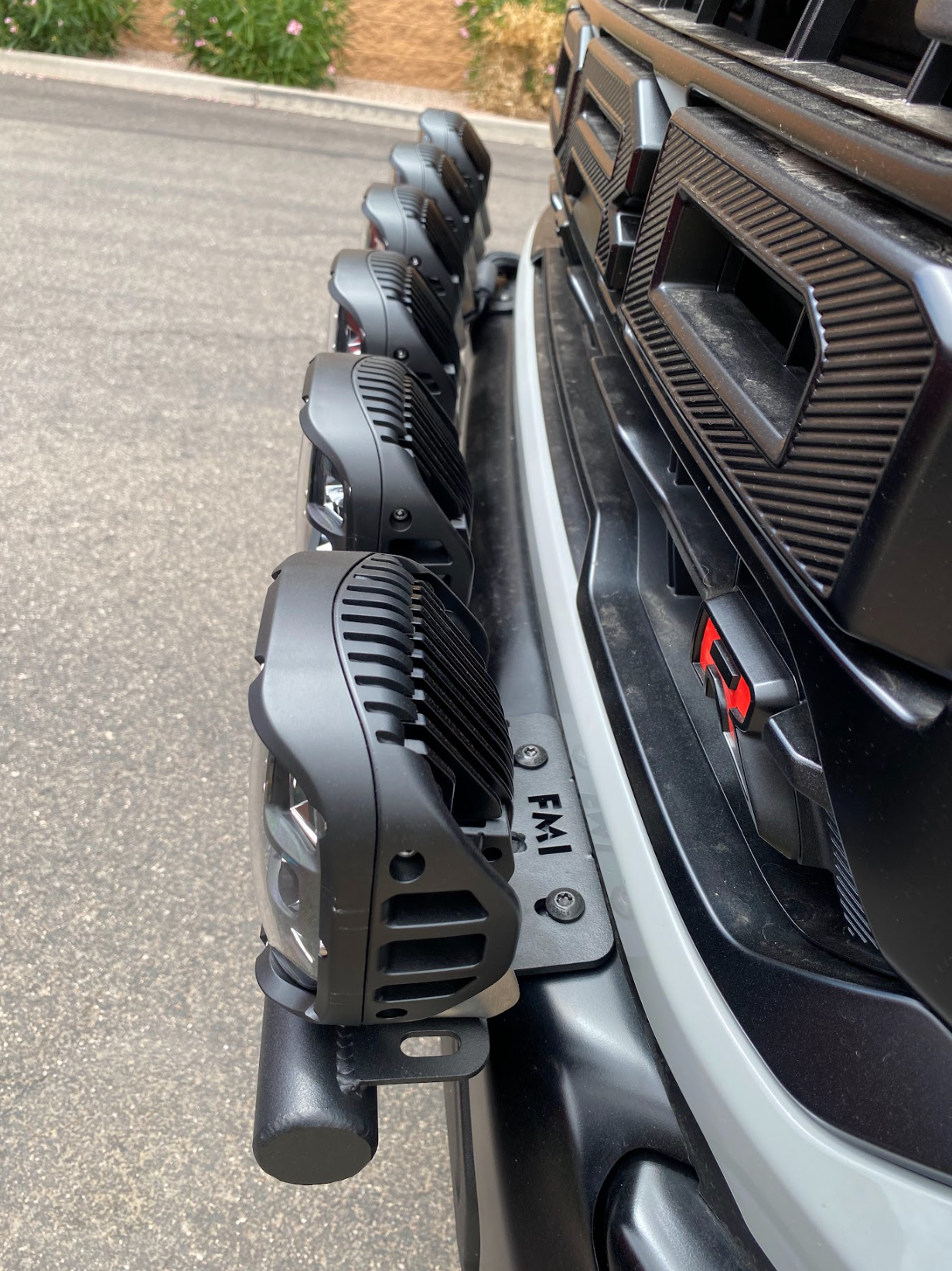 Foutz Motorsports Front Light Mount Kit (modular bumper) - Use Any Light 2024 Ford F-150 Raptor 2024 Ford F-150 Raptor R
