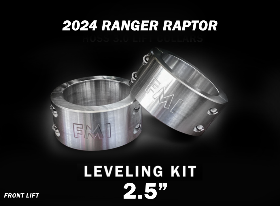 Foutz Motorsports Spring Collar Lift Kit - 1.5", 2" & 2.5" lift 2024-2026 Ford Ranger Raptor 2024-2026 Ford F-150 Raptor R
