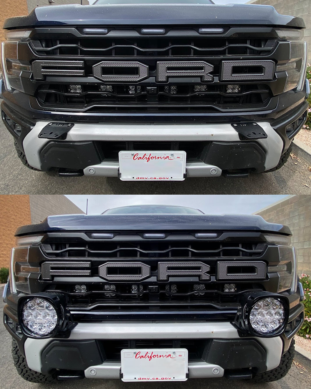 Foutz Motorsports Light Mount Brackets for Stock Bumper (pair) 2024-2026 Ford F-150 Raptor 2024-2026 Ford F-150 Raptor R