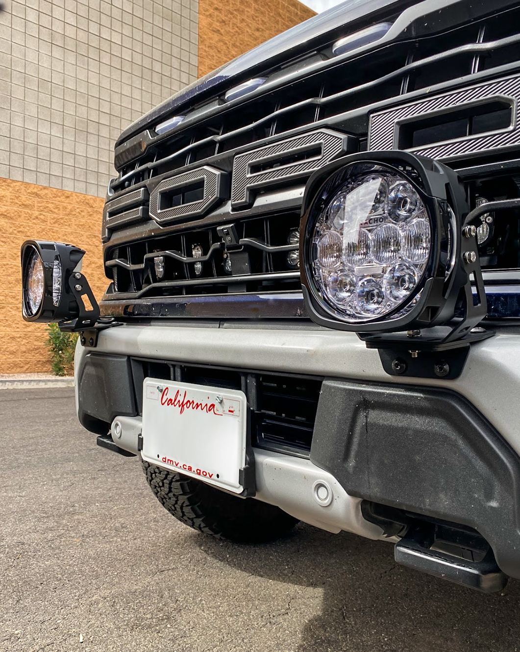 Foutz Motorsports Light Mount Brackets for Stock Bumper (pair) 2024-2026 Ford F-150 Raptor 2024-2026 Ford F-150 Raptor R