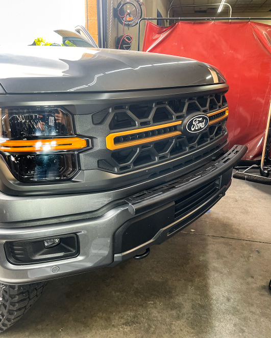 Foutz Motorsports Front Light Mount (stock bumper) 2024-2027 Ford F-150