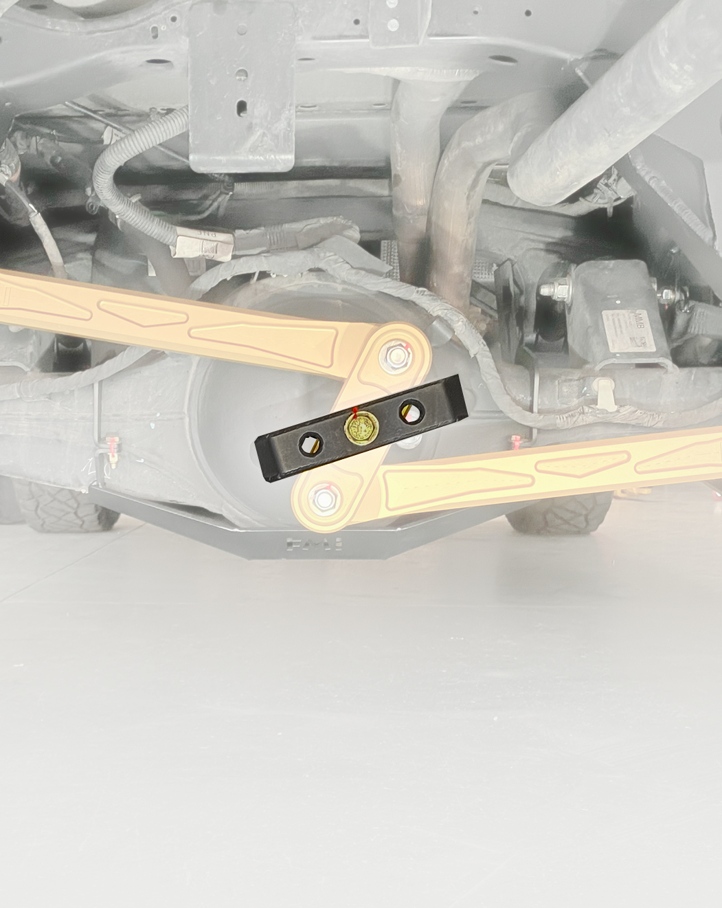 Foutz Motorsports Rear Suspension Watts Link Relocation Kit 2024-2026 Ford Ranger Raptor