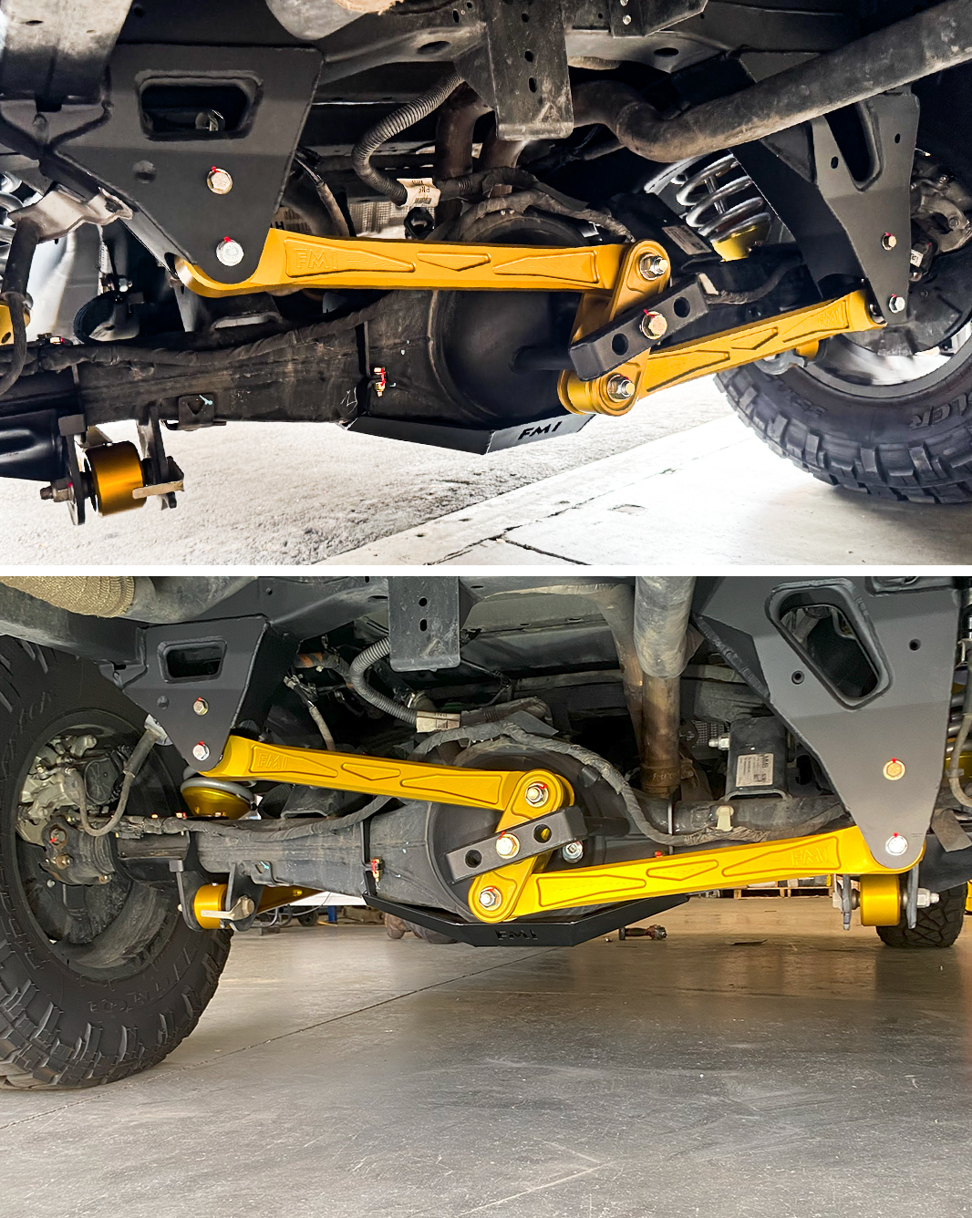Foutz Motorsports Rear Suspension Watts Link Relocation Kit 2024-2026 Ford Ranger Raptor