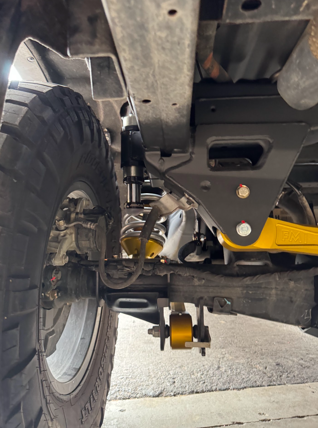 Foutz Motorsports Rear Suspension Watts Link Relocation Kit 2024-2026 Ford Ranger Raptor