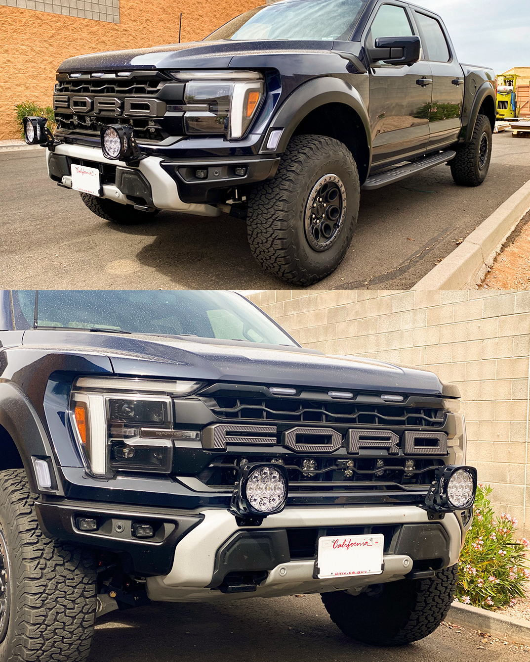 Foutz Motorsports Light Mount Brackets for Stock Bumper (pair) 2024-2026 Ford F-150 Raptor 2024-2026 Ford F-150 Raptor R