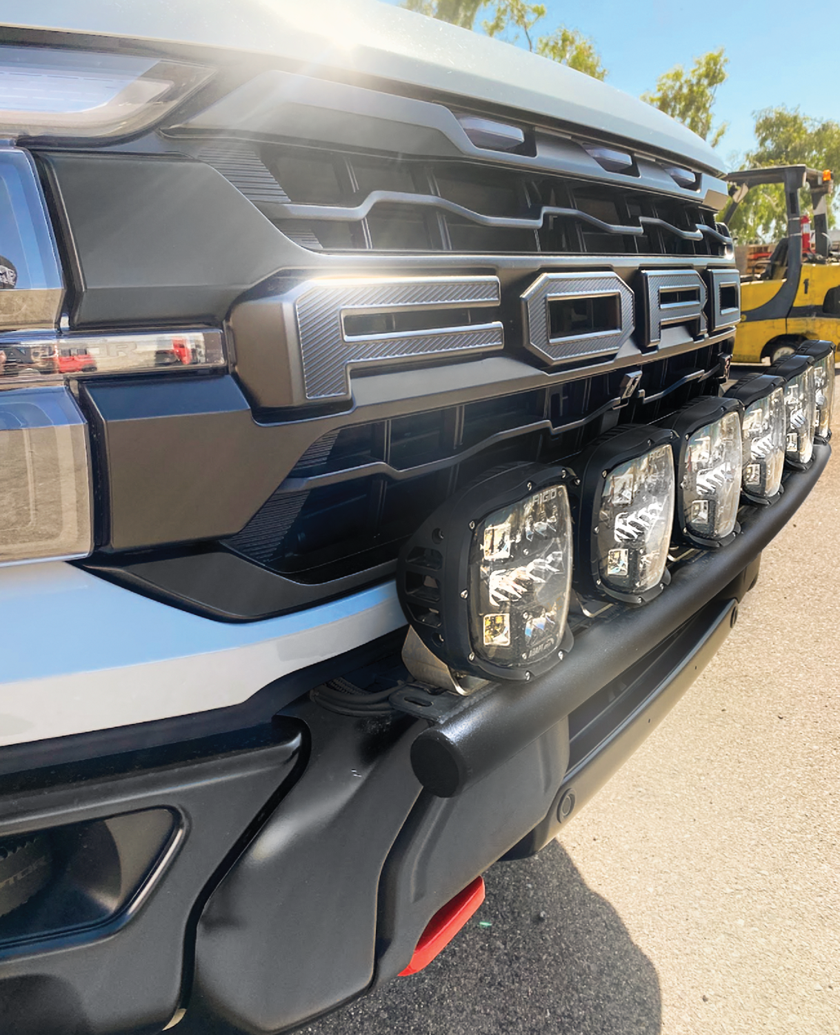 Foutz Motorsports Front Light Mount Kit (modular bumper) - Use Any Light 2024 Ford F-150 Raptor 2024 Ford F-150 Raptor R