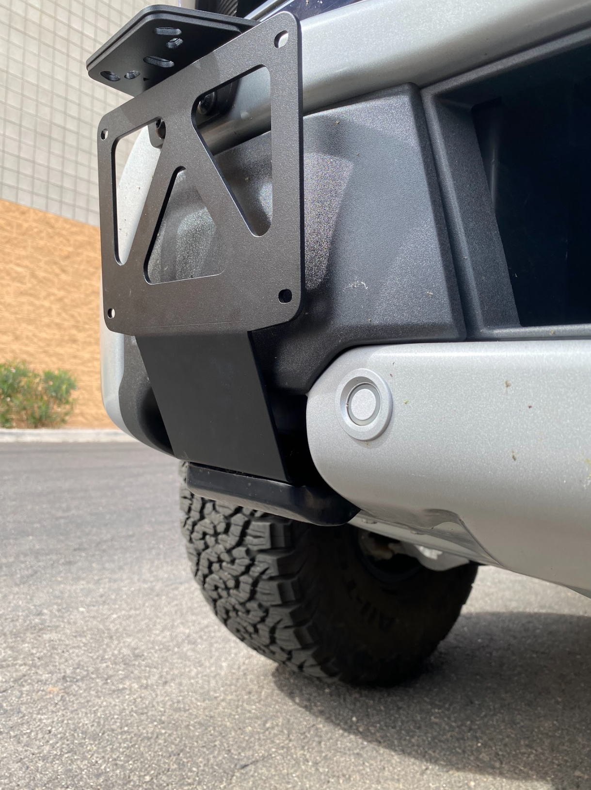 Foutz Motorsports Front Tow Hook License Plate Mount 2024-2026 Ford F-150 Raptor 2024-2026 Ford F-150 Raptor R