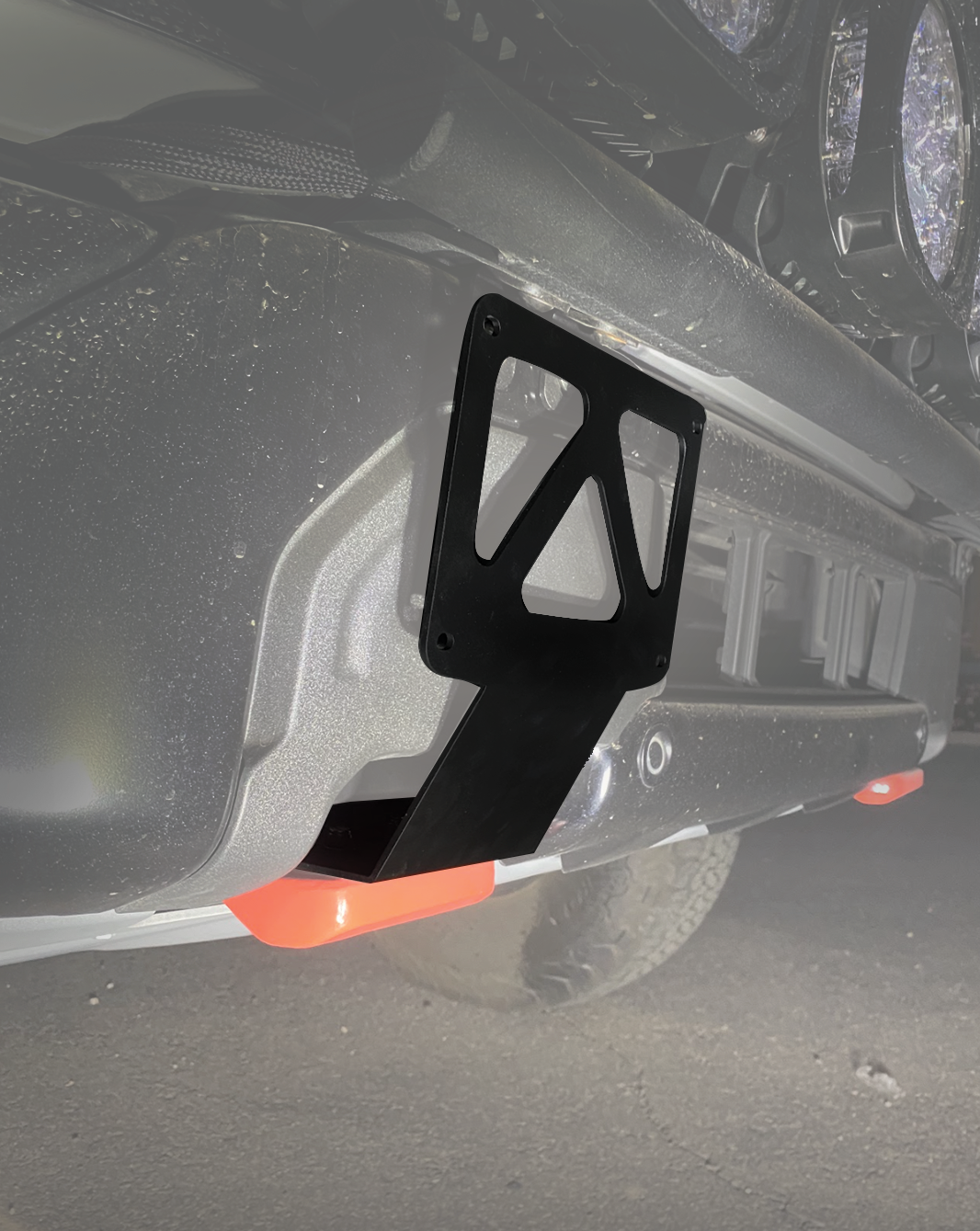 Foutz Motorsports Front Tow Hook License Plate Mount 2024-2026 Ford F-150 Raptor 2024-2026 Ford F-150 Raptor R