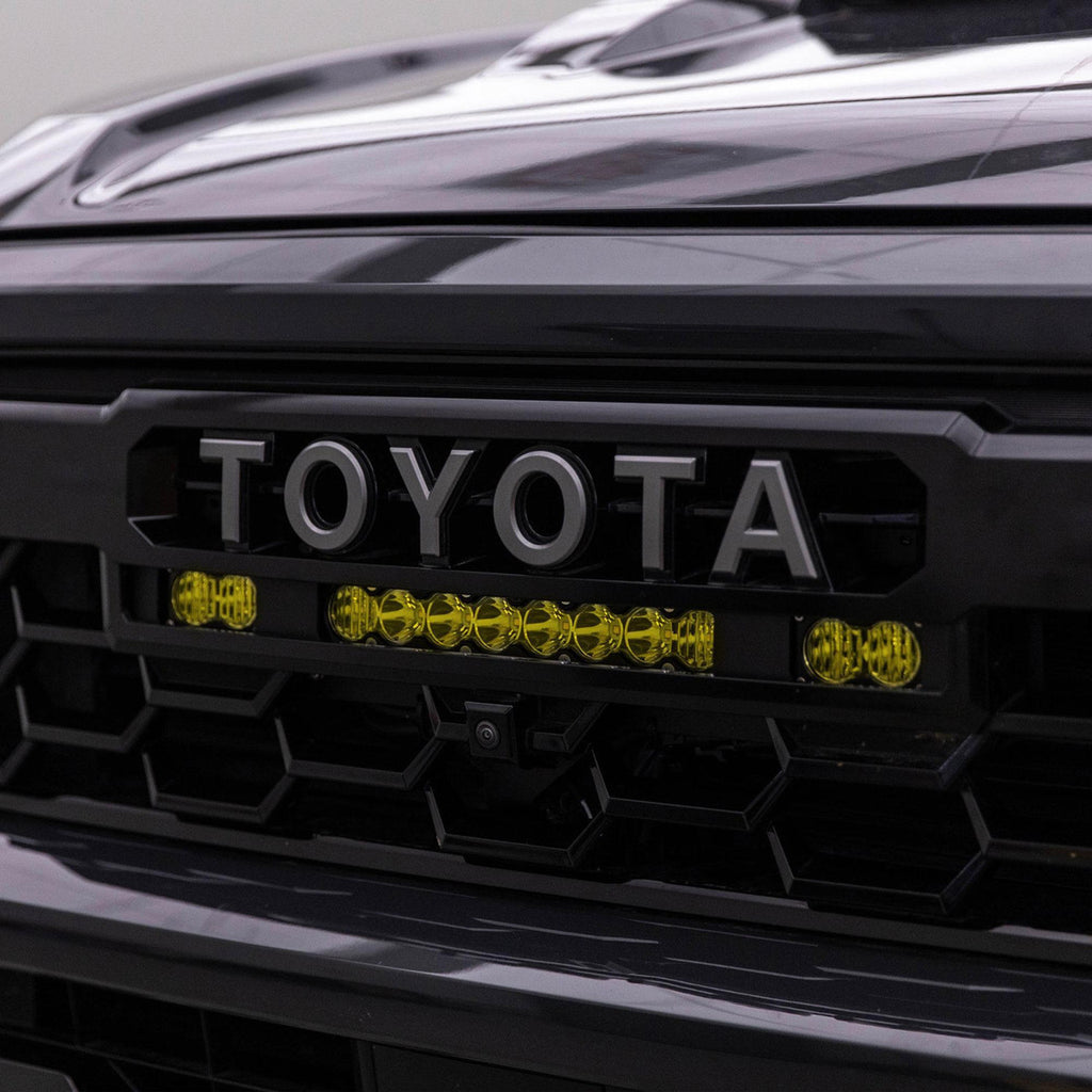 2024+ Toyota Tacoma S8 10" Light Bar / S2 Pro TRD Pro Grille Conversion Light Kit - Apollo Off-Road