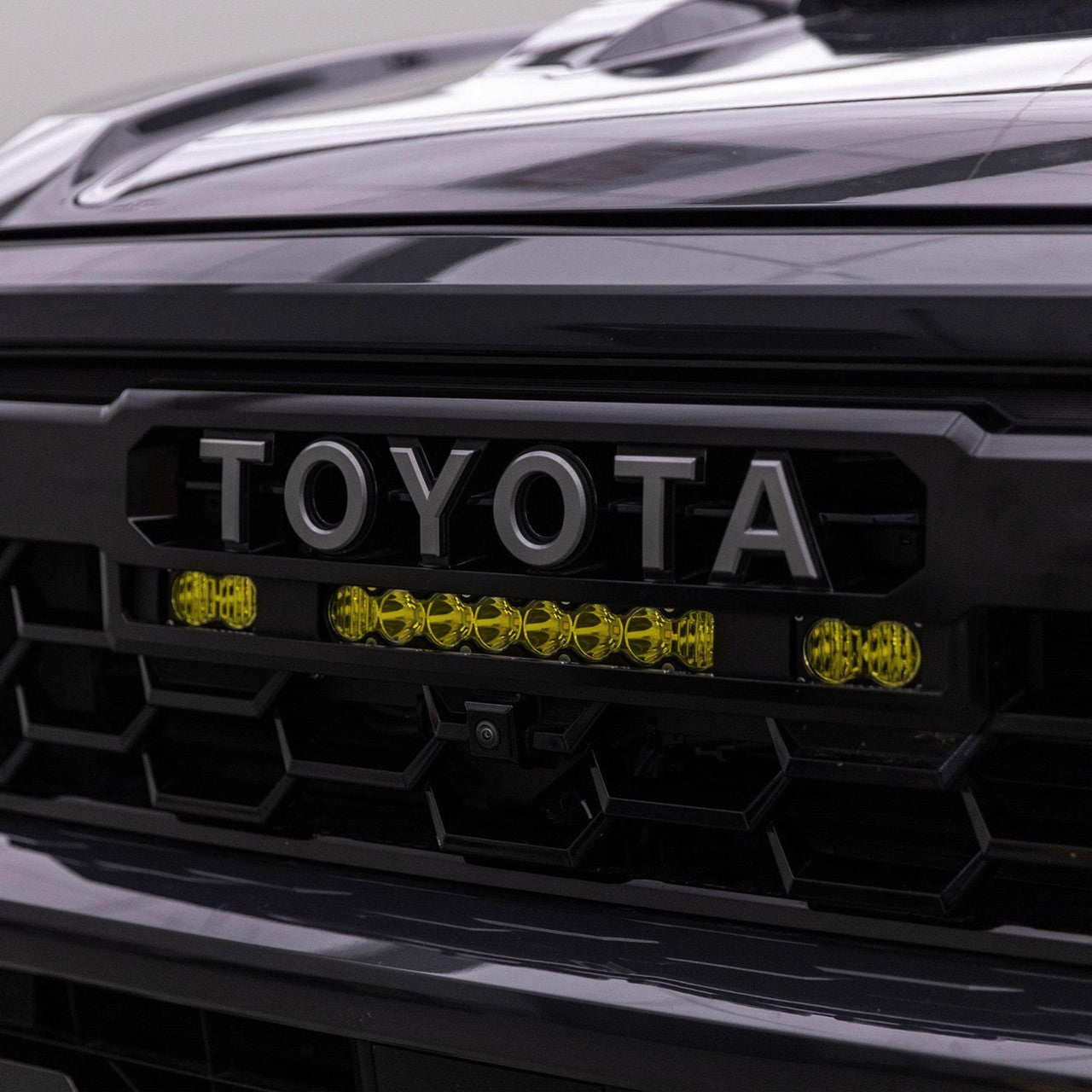 2024+ Toyota Tacoma S8 10" Light Bar / S2 Pro TRD Pro Grille Conversion Light Kit - Apollo Off-Road