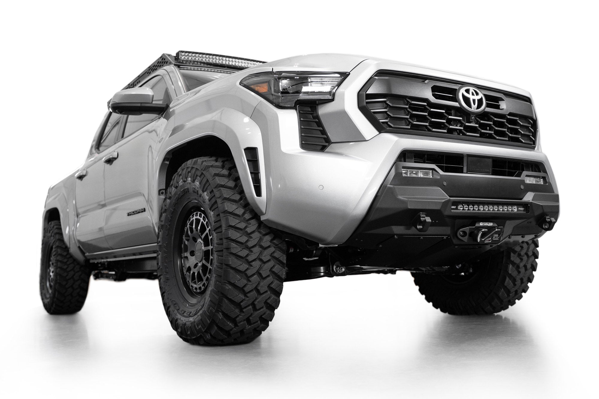 2024 Toyota Tacoma Stealth Center Mount Winch Front Bumper - Apollo Off-Road