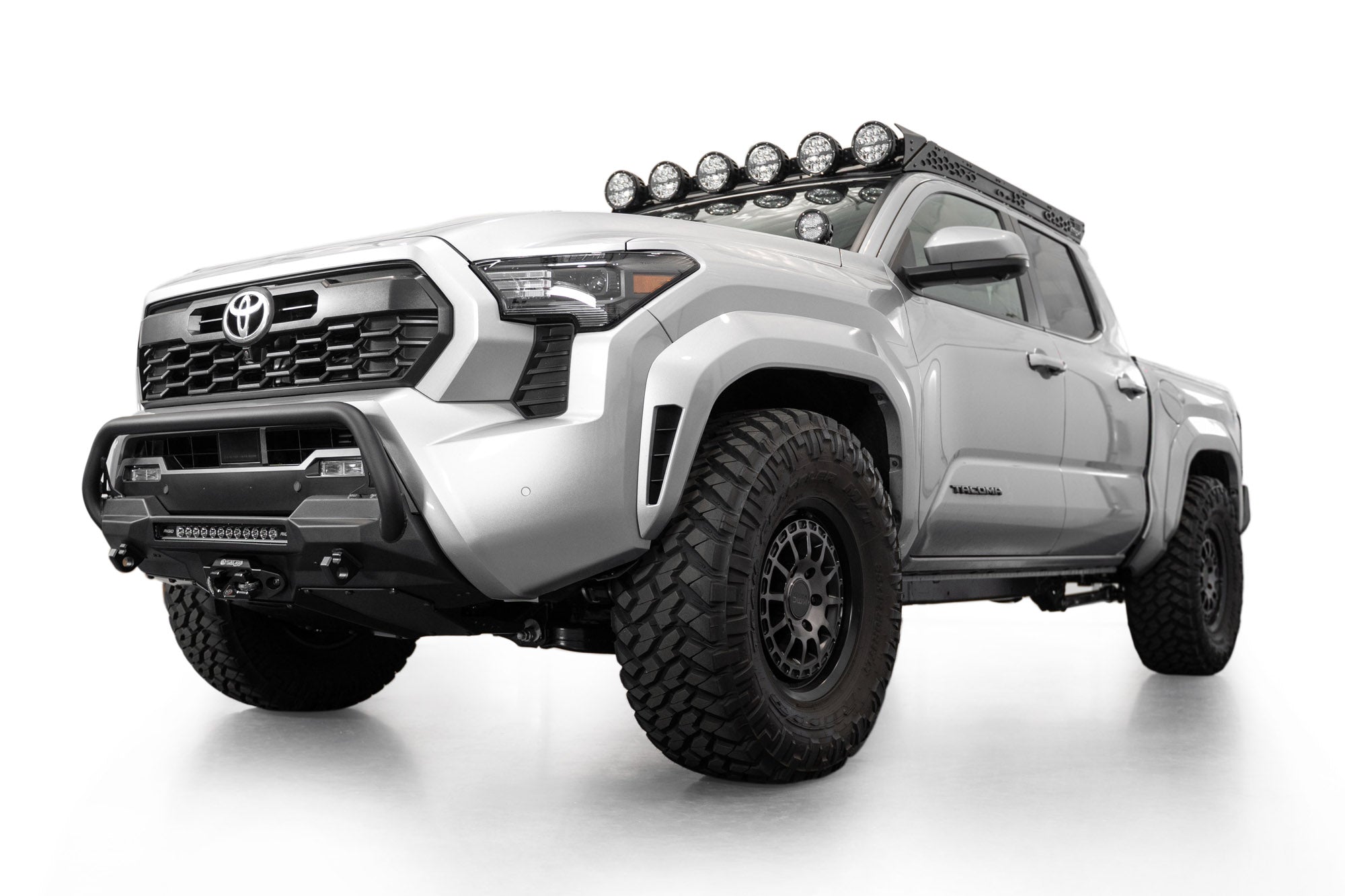 2024+ Toyota Tacoma Stealth Center Mount Winch Front Bumper With Top Hoop - Apollo Off-Road