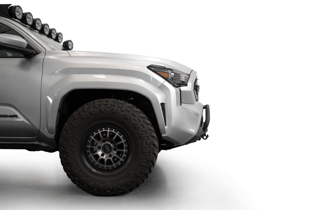 2024+ Toyota Tacoma Stealth Center Mount Winch Front Bumper With Top Hoop - Apollo Off-Road