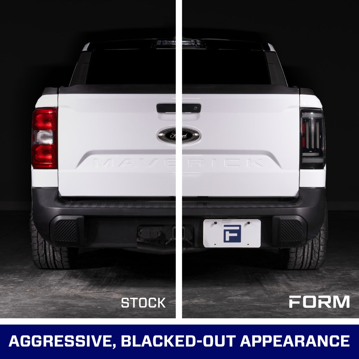 2022-2024 Ford Maverick LED Tail Lights Smoked (pair) - Apollo Off-Road