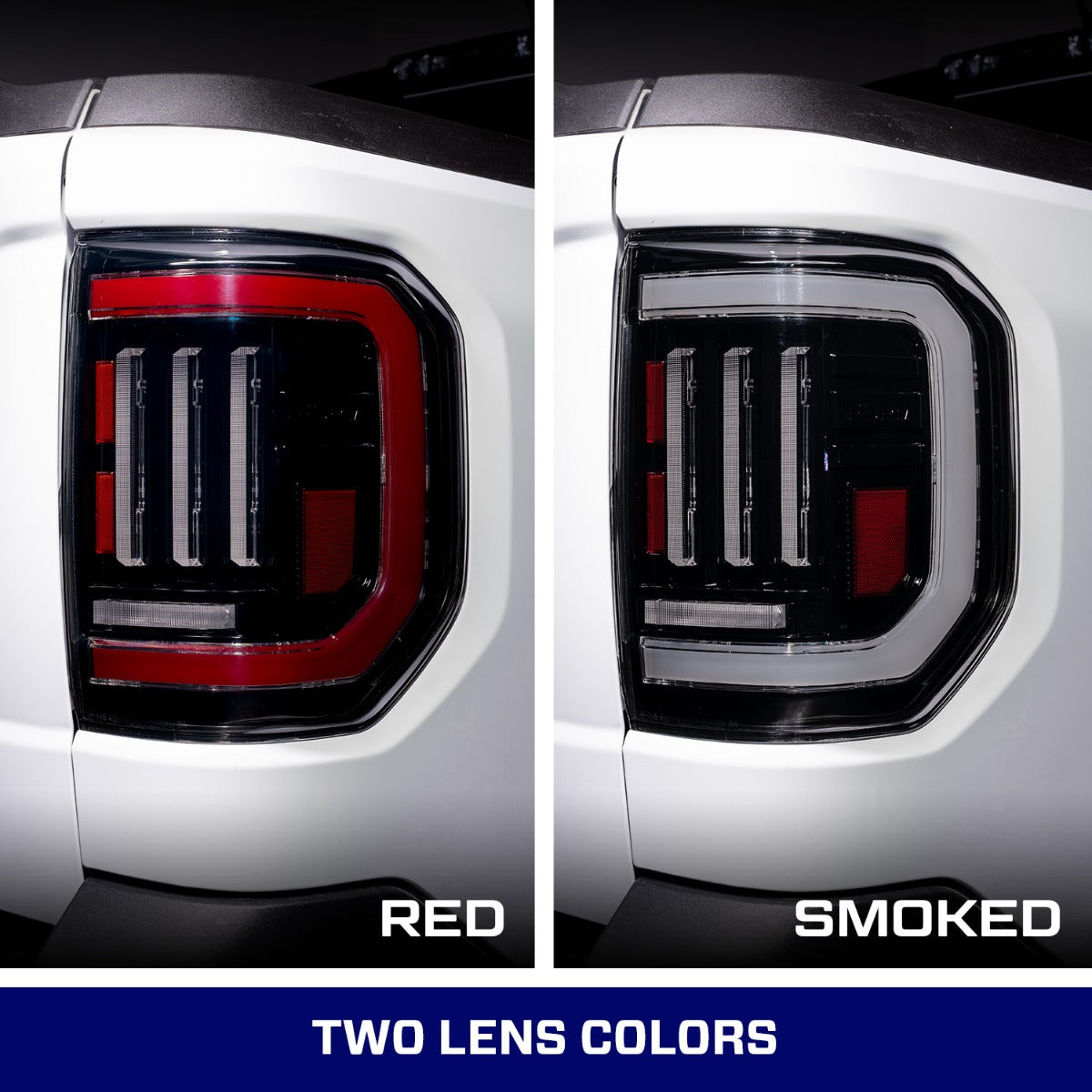 2022-2024 Ford Maverick LED Tail Lights Smoked (pair) - Apollo Off-Road