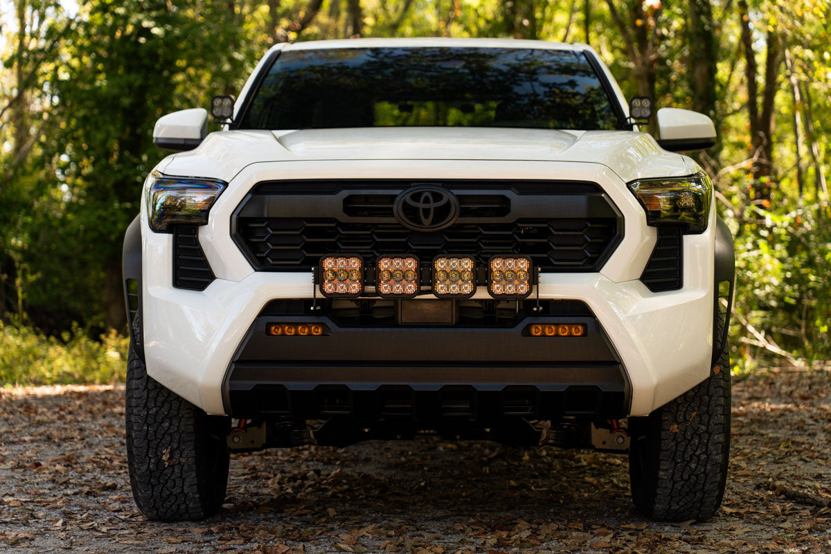 Diode Dynamics SS5 Grille CrossLink Lightbar Kit for 2024+ Toyota Tacoma Sport White Combo